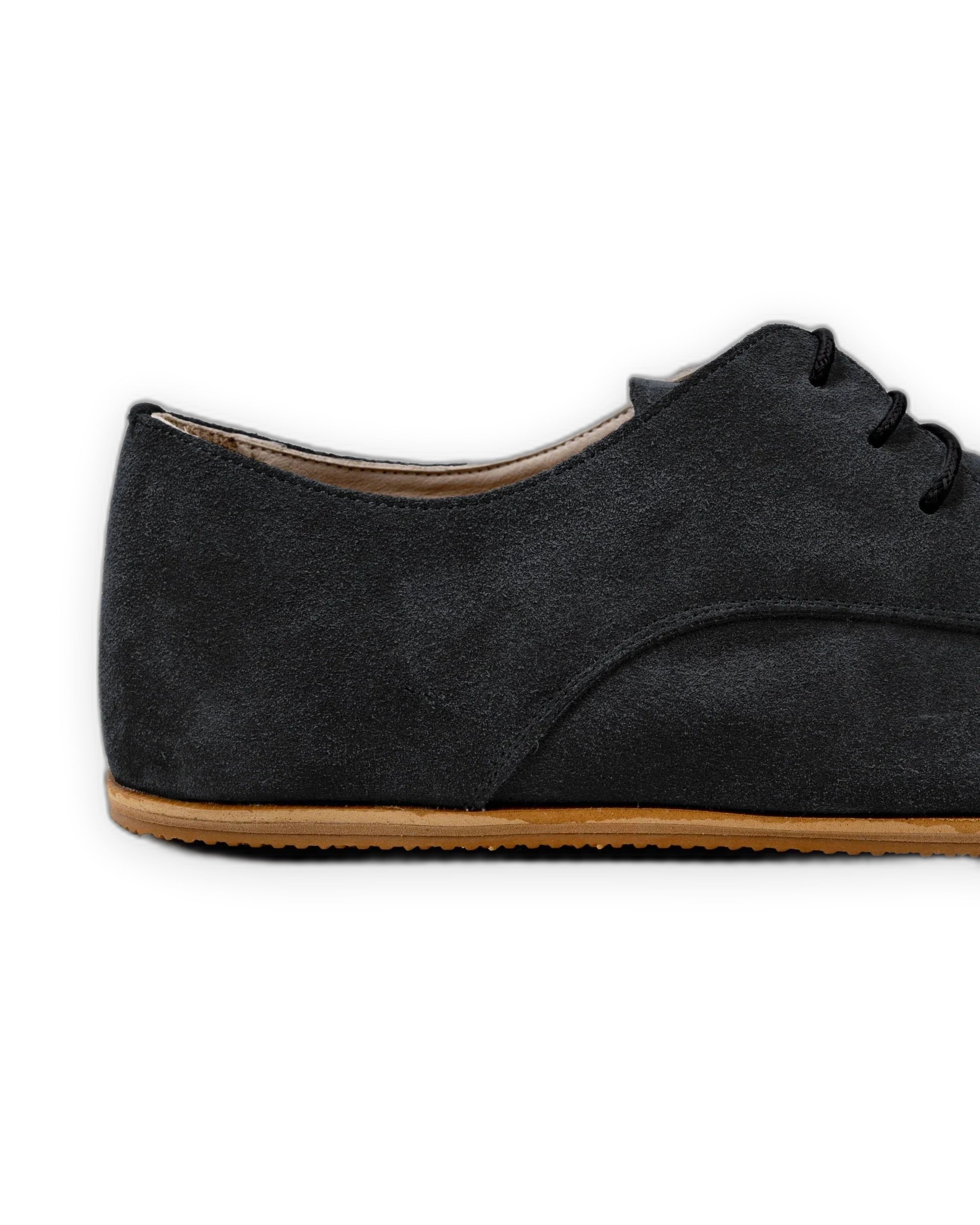 Top view Black Oxford Shoes - Handcrafted Calf Leather | Bespoky
