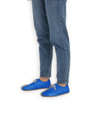 Back view Blue Oxford Shoes - Calf Leather Handcrafted | Bespoky