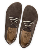 Side view Brown Oxford Shoes - Calf Leather Zero Drop | Bespoky