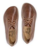 Top view Brown Oxford Shoes - Handcrafted Calf Leather | Bespoky