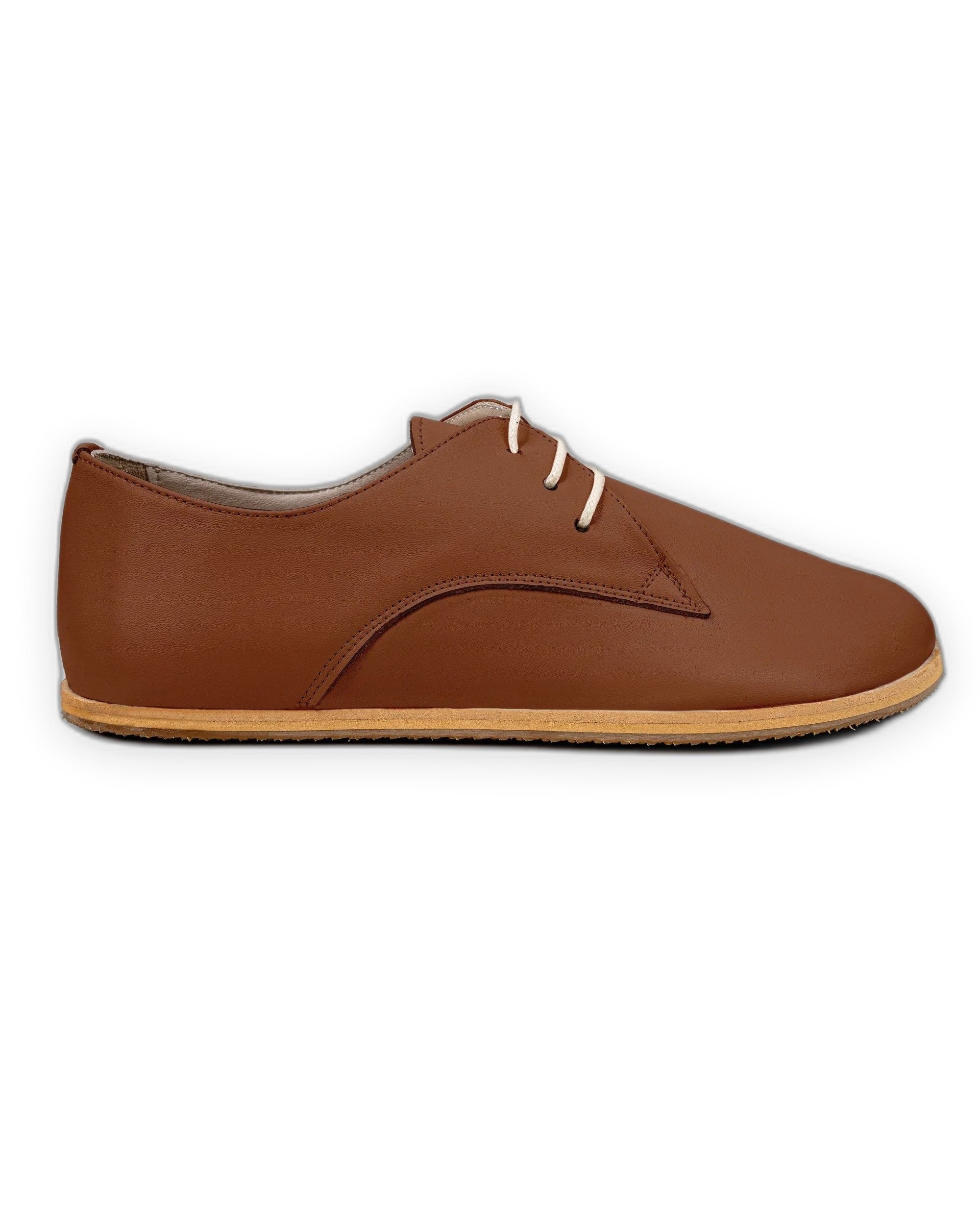 Close-up calf leather - Dark Brown Oxford Shoes Detail | Bespoky