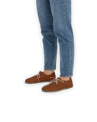 Top view Dark Brown Oxford Shoes - Handcrafted Calf Leather | Bespoky