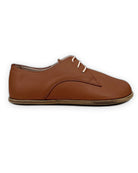 Back view Dark Brown Oxford Shoes - Calf Leather Handcrafted | Bespoky
