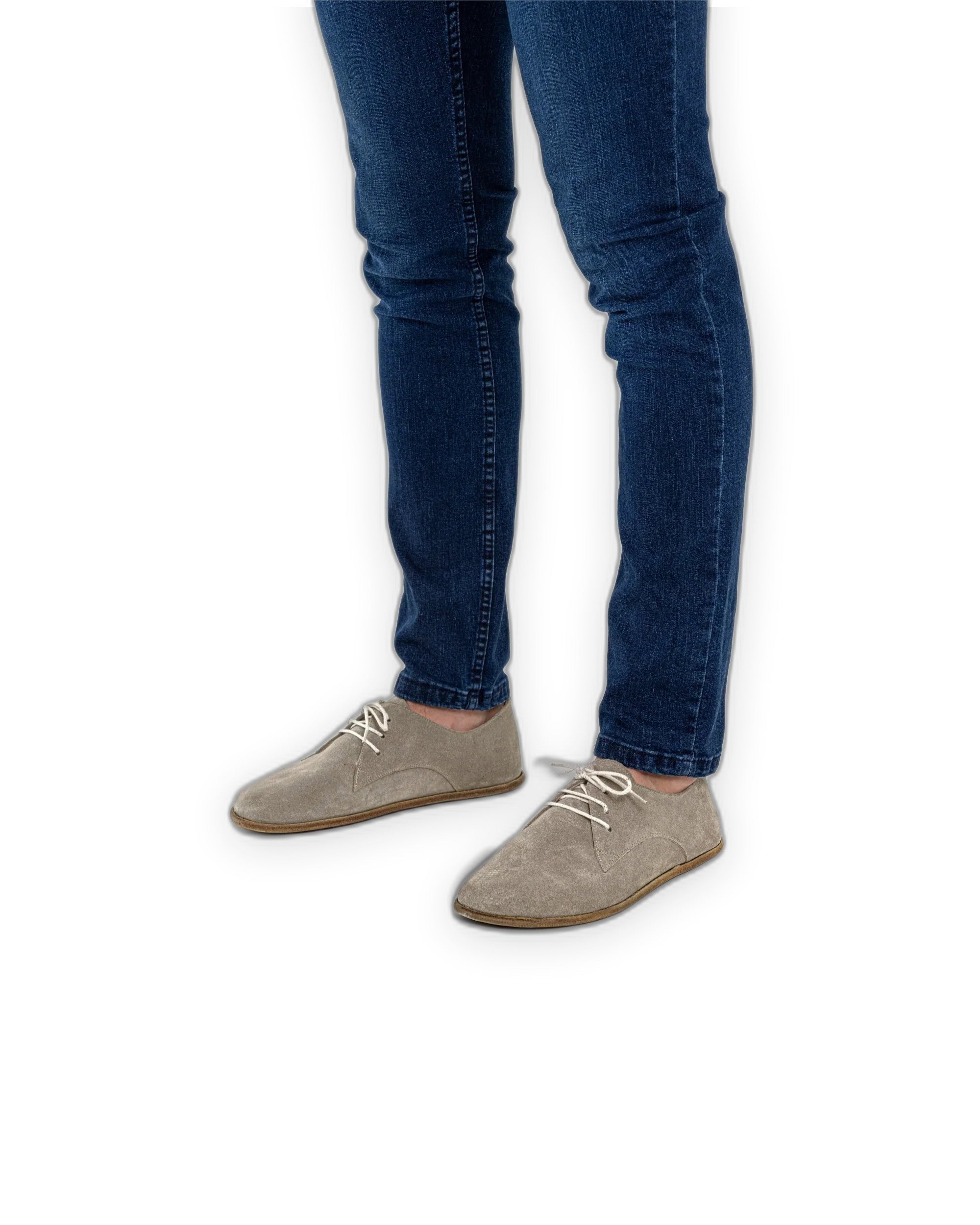 Side view Leather Oxford Shoes - Calf Leather Zero Drop | Bespoky