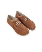 Women's Leather Oxford Shoes - Handcrafted Calf Leather Wide Toe Box | Bespoky
