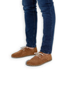 Side view Leather Oxford Shoes - Calf Leather Zero Drop | Bespoky