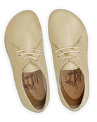 Side view Yellow Oxford Shoes - Calf Leather Zero Drop | Bespoky