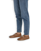 Back view Tan Oxford Shoes - Calf Leather Handcrafted | Bespoky