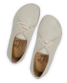 Back view Lucas Beige Oxford Shoes - Calf Leather Handcrafted | Bespoky