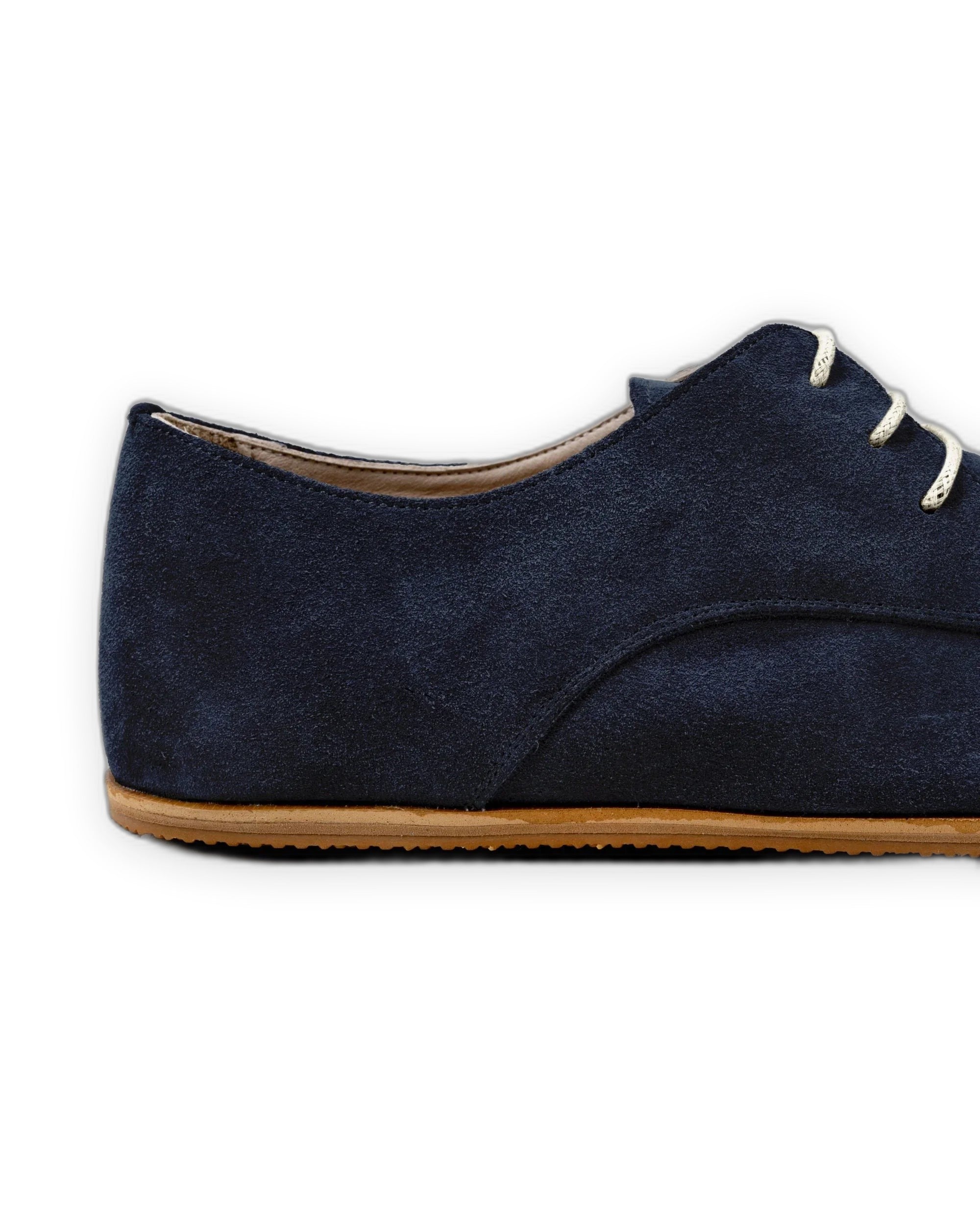 Top view Navy Oxford Shoes - Handcrafted Calf Leather | Bespoky