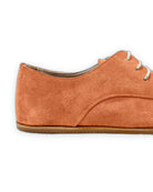 Top view Orange Oxford Shoes - Handcrafted Calf Leather | Bespoky