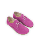Women's Pink Oxford Shoes - Handcrafted Calf Leather Wide Toe Box | Bespoky