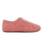 Side view Pink Oxford Shoes - Calf Leather Zero Drop | Bespoky