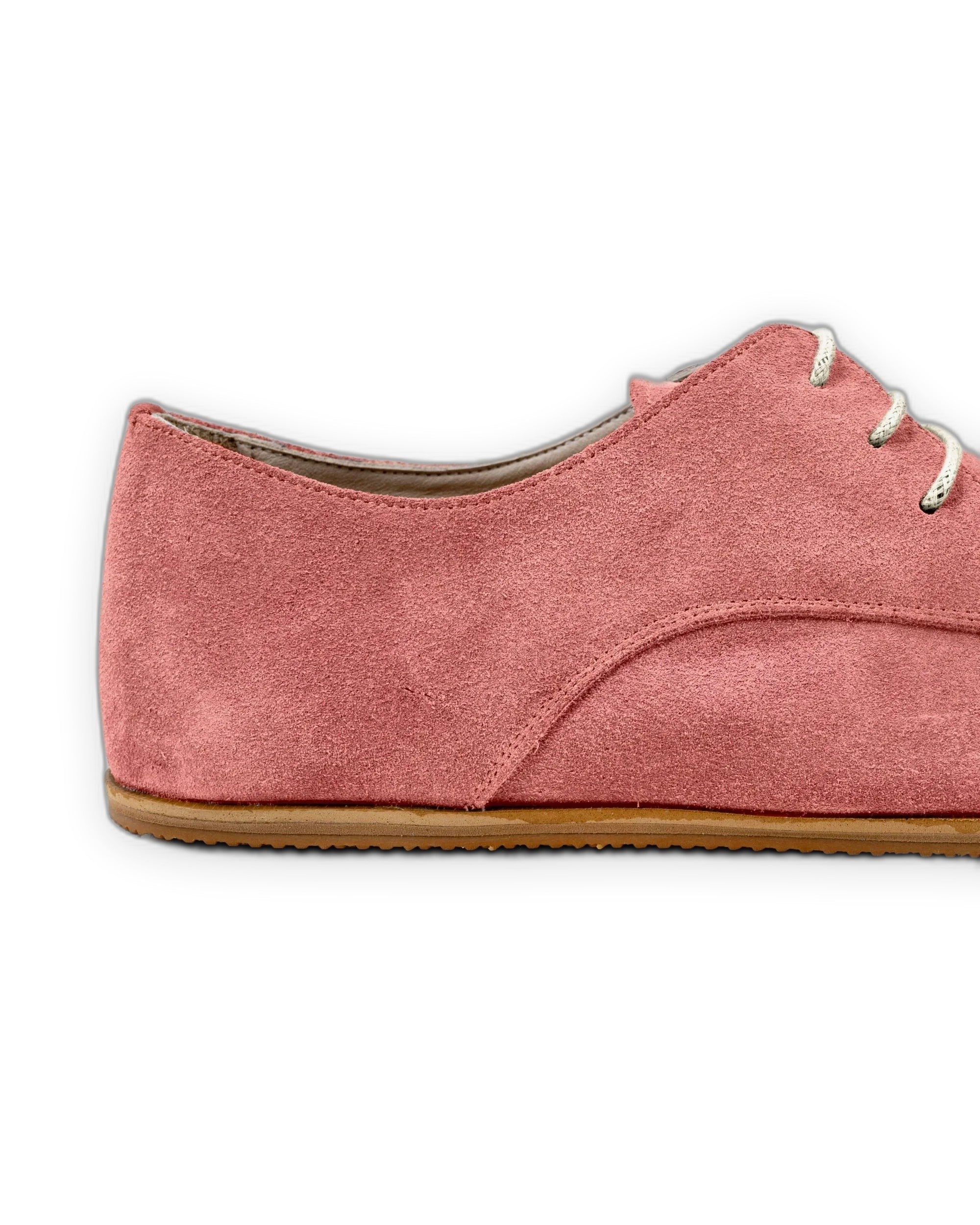 Top view Pink Oxford Shoes - Handcrafted Calf Leather | Bespoky