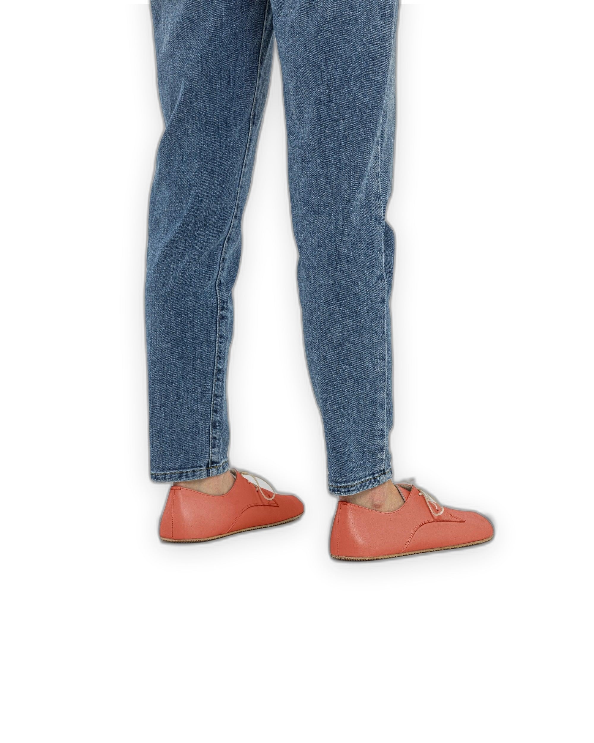 Close-up calf leather - Pomegranate Oxford Shoes Detail | Bespoky
