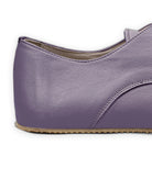Top view Purple Oxford Shoes - Handcrafted Calf Leather | Bespoky