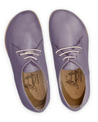 Side view Purple Oxford Shoes - Calf Leather Zero Drop | Bespoky