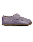 Side view Purple Oxford Shoes - Calf Leather Zero Drop | Bespoky