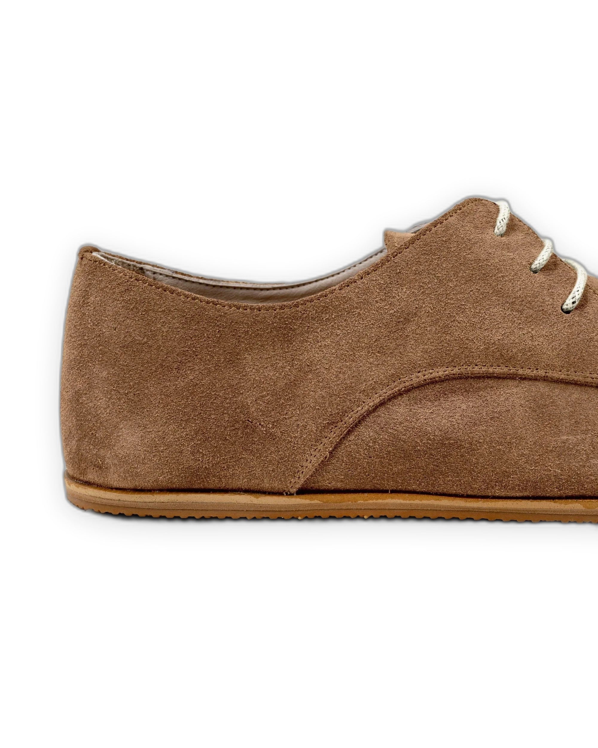 Top view Tan Oxford Shoes - Handcrafted Calf Leather | Bespoky