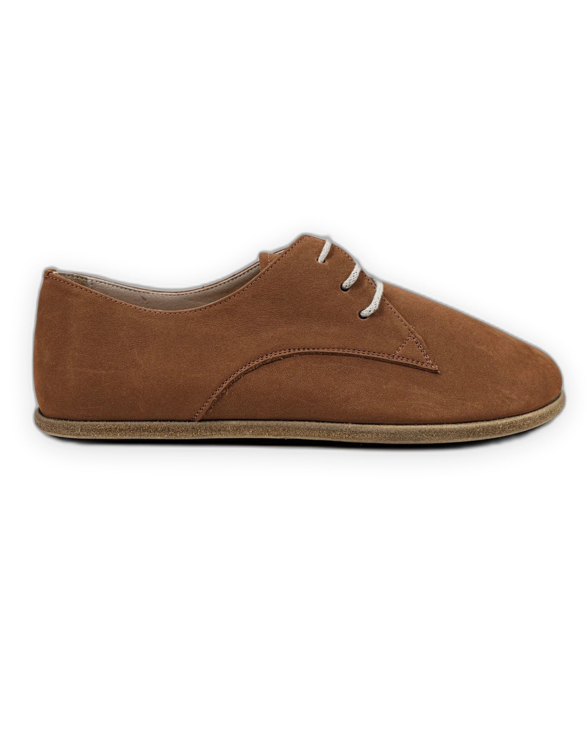 Handcrafted Leather Oxford Shoes – Barefoot Zero Drop, Wide Toe Box, Flexible Sole Footwear