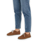 Top view Tan Oxford Shoes - Handcrafted Calf Leather | Bespoky