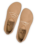 Back view Undyed Oxford Shoes - Calf Leather Handcrafted | Bespoky