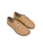 Women's Undyed Oxford Shoes - Handcrafted Calf Leather Wide Toe Box | Bespoky