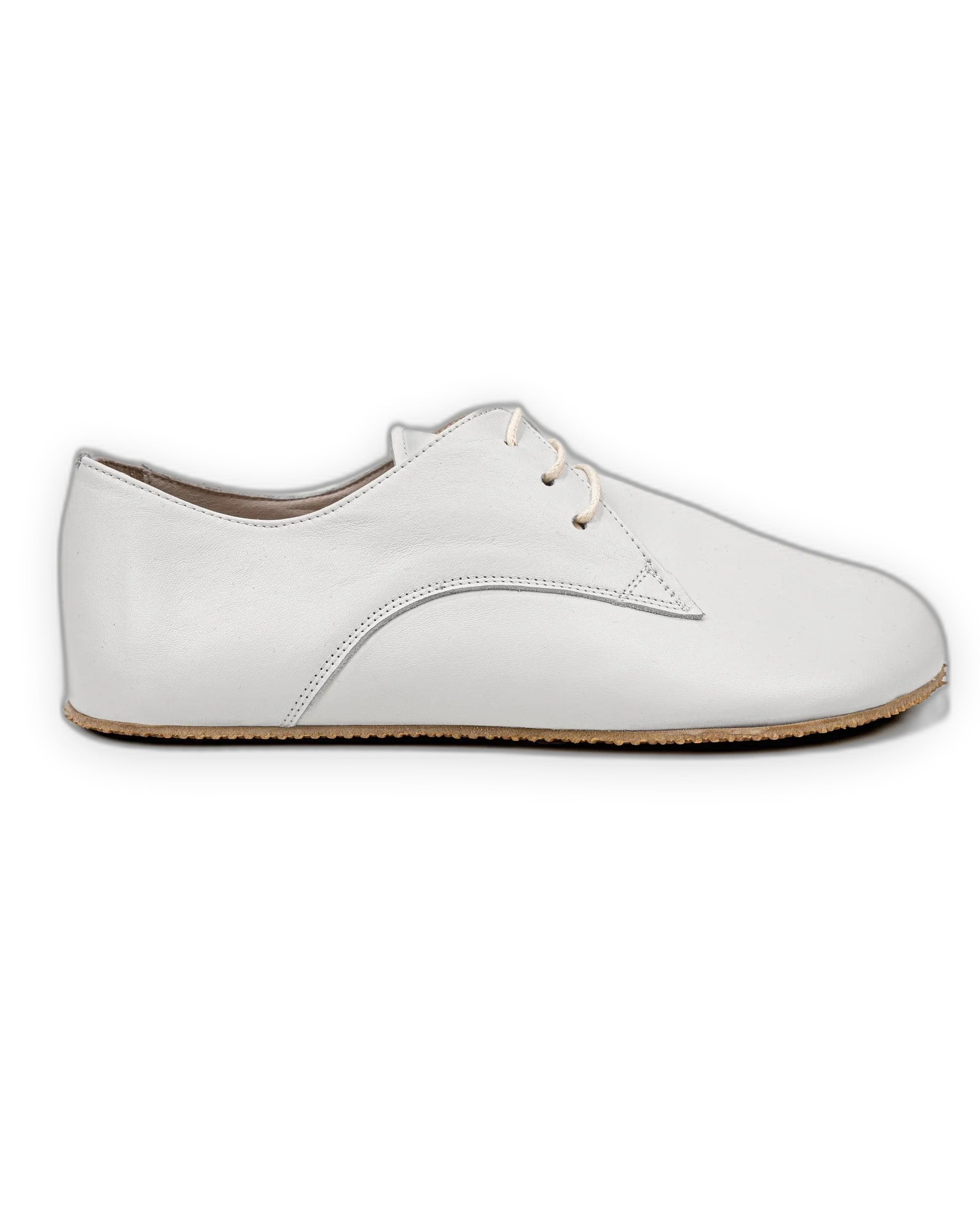 Top view White Oxford Shoes - Handcrafted Calf Leather | Bespoky