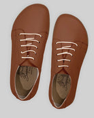 Side view Dark Brown Barefoot Sneaker - Calf Leather Zero Drop | Bespoky