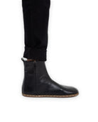 Detail Black Chelsea Boots - Handcrafted Calf Leather Turkey | Bespoky