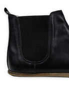 Detail Black Chelsea Boots - Handcrafted Calf Leather Turkey | Bespoky