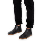 Detail Black Chelsea Boots - Handcrafted Calf Leather Turkey | Bespoky