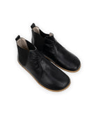 Men's Black Chelsea Boots - Handcrafted Calf Leather Wide Toe Box | Bespoky