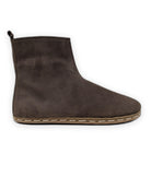 Side view Brown Suede Chelsea Boots - Calf Leather Zero Drop | Bespoky