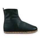 Side view Dark Green Chelsea Boots - Calf Leather Zero Drop | Bespoky