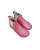 Men's Fuchsia Chelsea Boots - Handcrafted Calf Leather Wide Toe Box | Bespoky