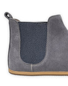 Top view Grey Suede Chelsea Boots - Handcrafted Calf Leather | Bespoky