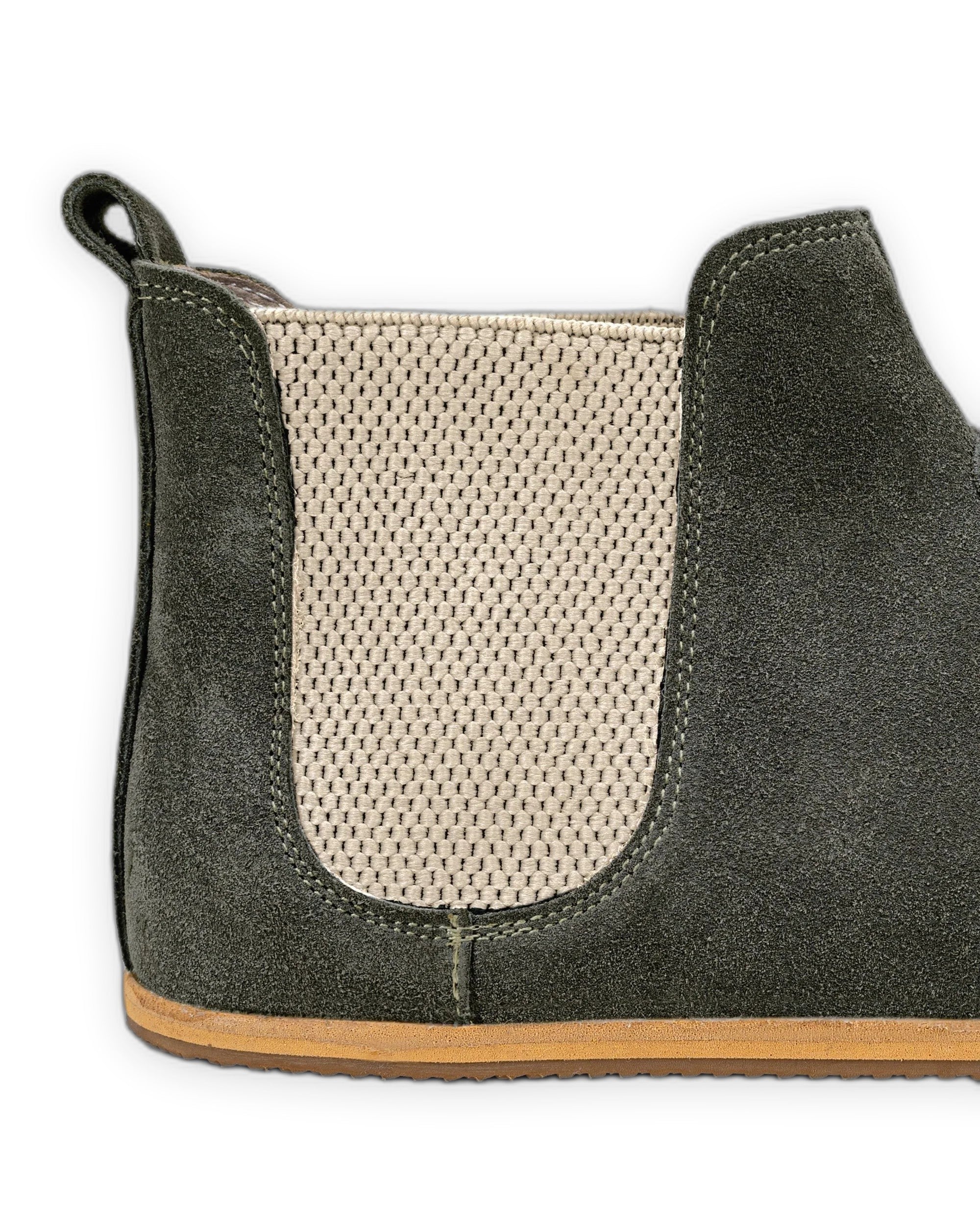 Top view Suede Chelsea Boots - Handcrafted Calf Leather | Bespoky