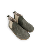 Men's Suede Chelsea Boots - Handcrafted Calf Leather Wide Toe Box | Bespoky