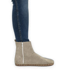 Detail Suede Chelsea Boots - Handcrafted Calf Leather Turkey | Bespoky