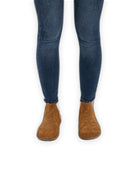 Detail Suede Chelsea Boots - Handcrafted Calf Leather Turkey | Bespoky