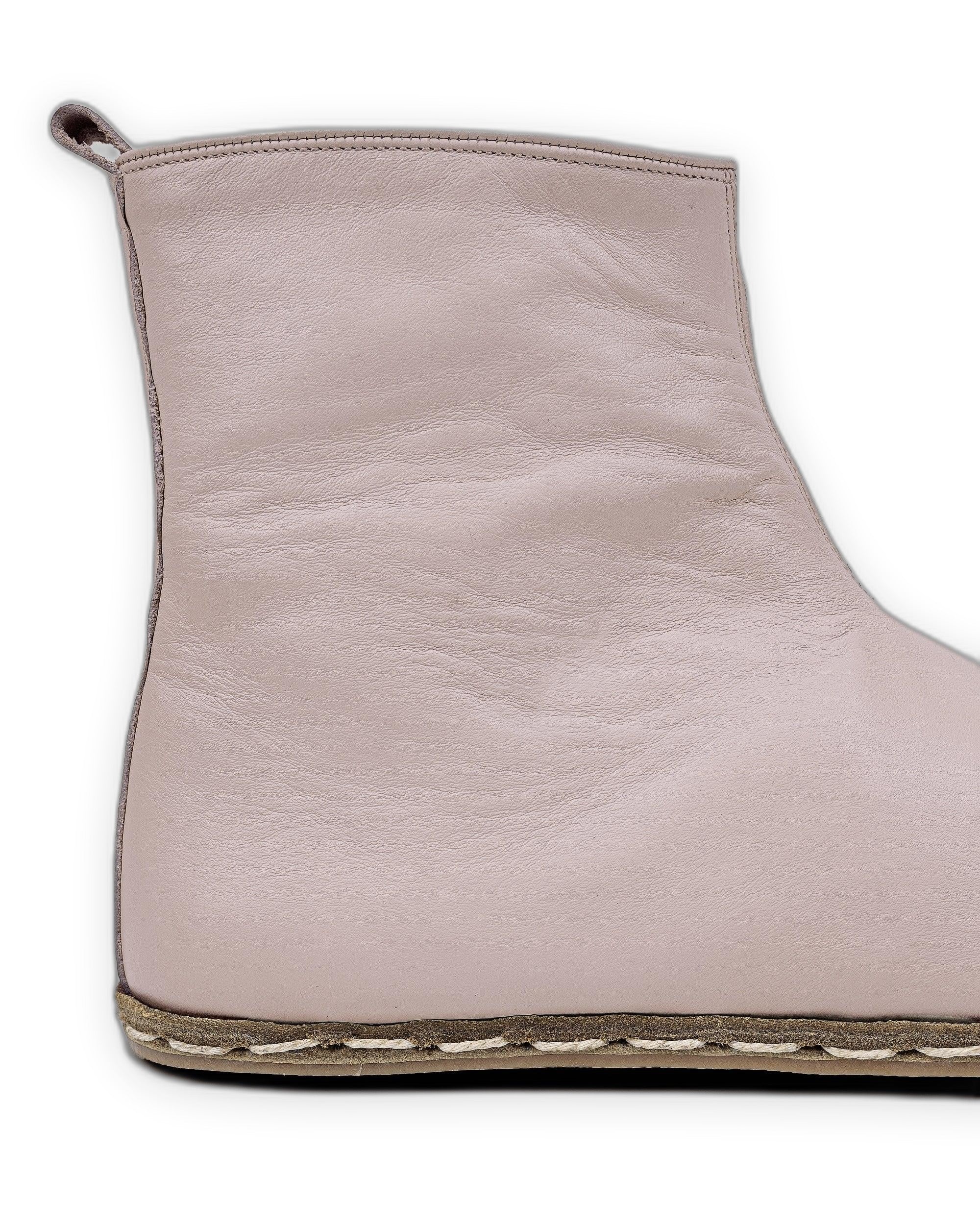 Top view Pink Chelsea Boots - Handcrafted Calf Leather | Bespoky