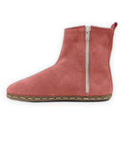 Top view Pink Suede Chelsea Boots - Handcrafted Calf Leather | Bespoky
