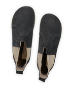 Side view Smoked Nubuck Chelsea Boots - Calf Leather Zero Drop | Bespoky