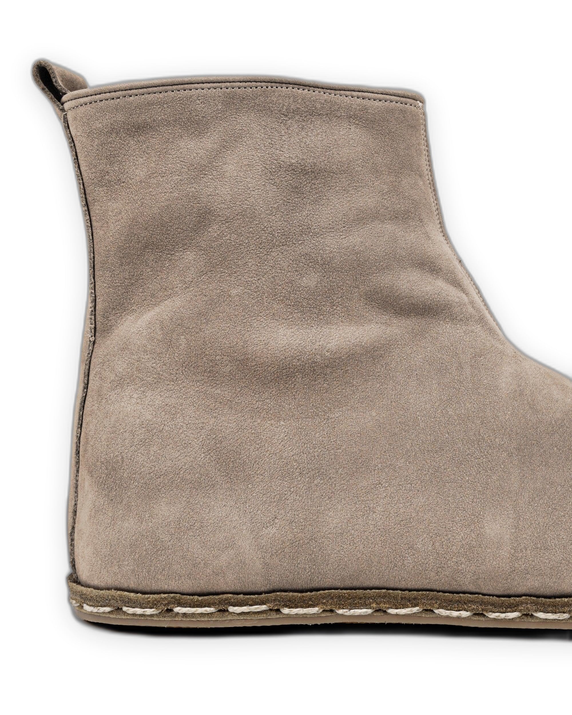 Top view Beige Chelsea Boots - Handcrafted Calf Leather | Bespoky