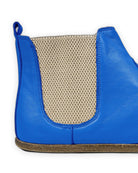 Sole detail Blue Chelsea Boots - Zero Drop Calf Leather | Bespoky