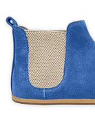 Top view Blue Chelsea Boots - Handcrafted Calf Leather | Bespoky