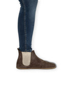 Back view Brown Chelsea Boots - Calf Leather Handcrafted | Bespoky