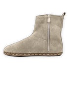 Top view Cream Chelsea Boots - Handcrafted Calf Leather | Bespoky