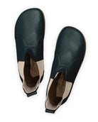 Side view Dark Green Chelsea Boots - Calf Leather Zero Drop | Bespoky